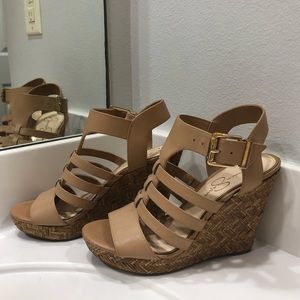 Jessica Simpson wedges
